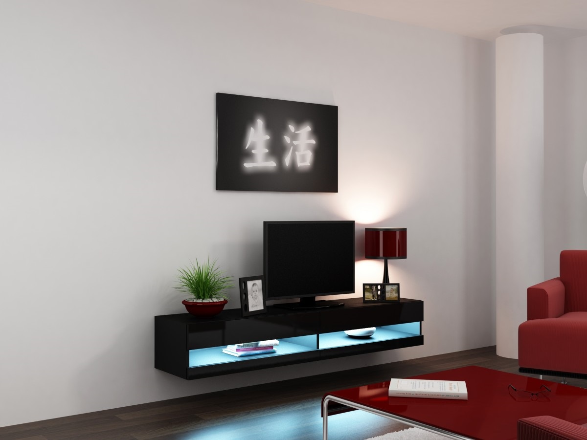 hanging TV stand