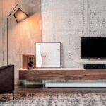 TV stand with board