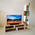 tv stand with shelf