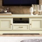 meuble tv blanc moderne