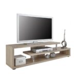 asymmetrical tv stand