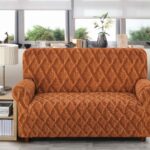 euro cover for sofa with rhombuses