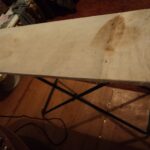 ironing board preparation