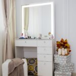 dressing table drawers on the side