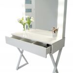 dressing table with cross legs