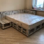 pallet bed mattress