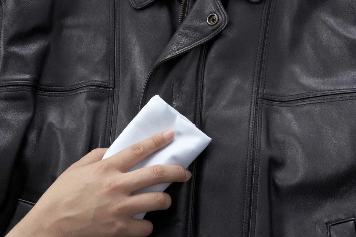 cleaning leather jacket