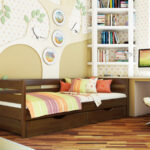 single bed dark