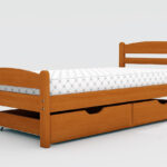 bed with drawers