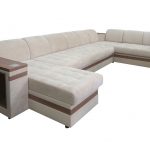 U-shaped sofa