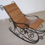 armchair with iron