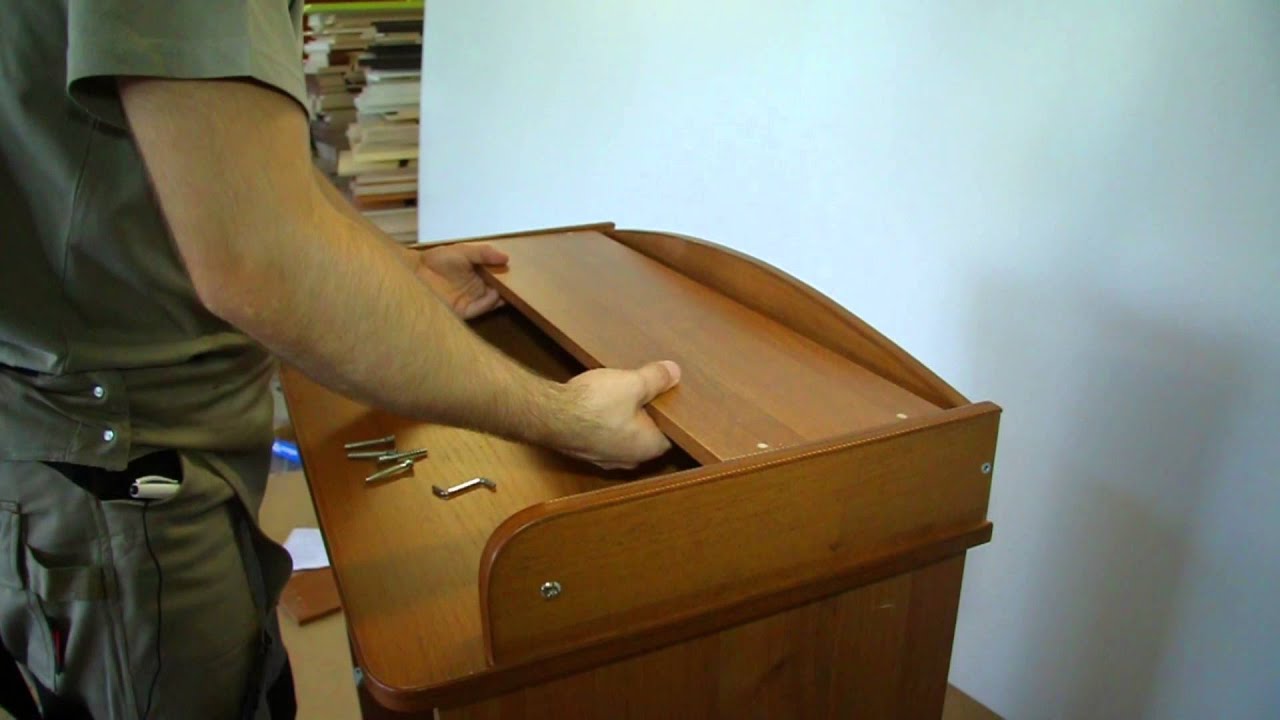 Assembling the dresser will take