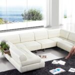 white square sofa