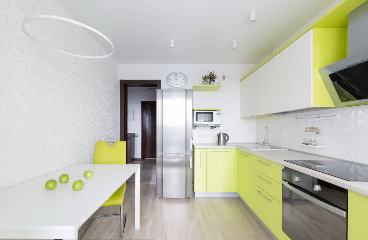 kitchen set lemon color