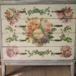 decoupage chest of drawers