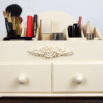 chest of drawers for storing cosmetics photo decoration