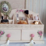 chest of drawers for storing cosmetics photo decoration