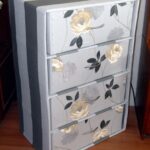 chest of drawers made of cardboard interior ideas