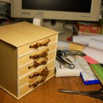 chest of drawers made of cardboard ideas interior