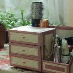 chest of drawers made of cardboard design ideas