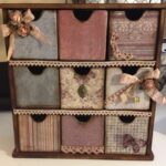 chest of drawers made of cardboard photo options