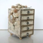 chest of drawers made of cardboard ideas types