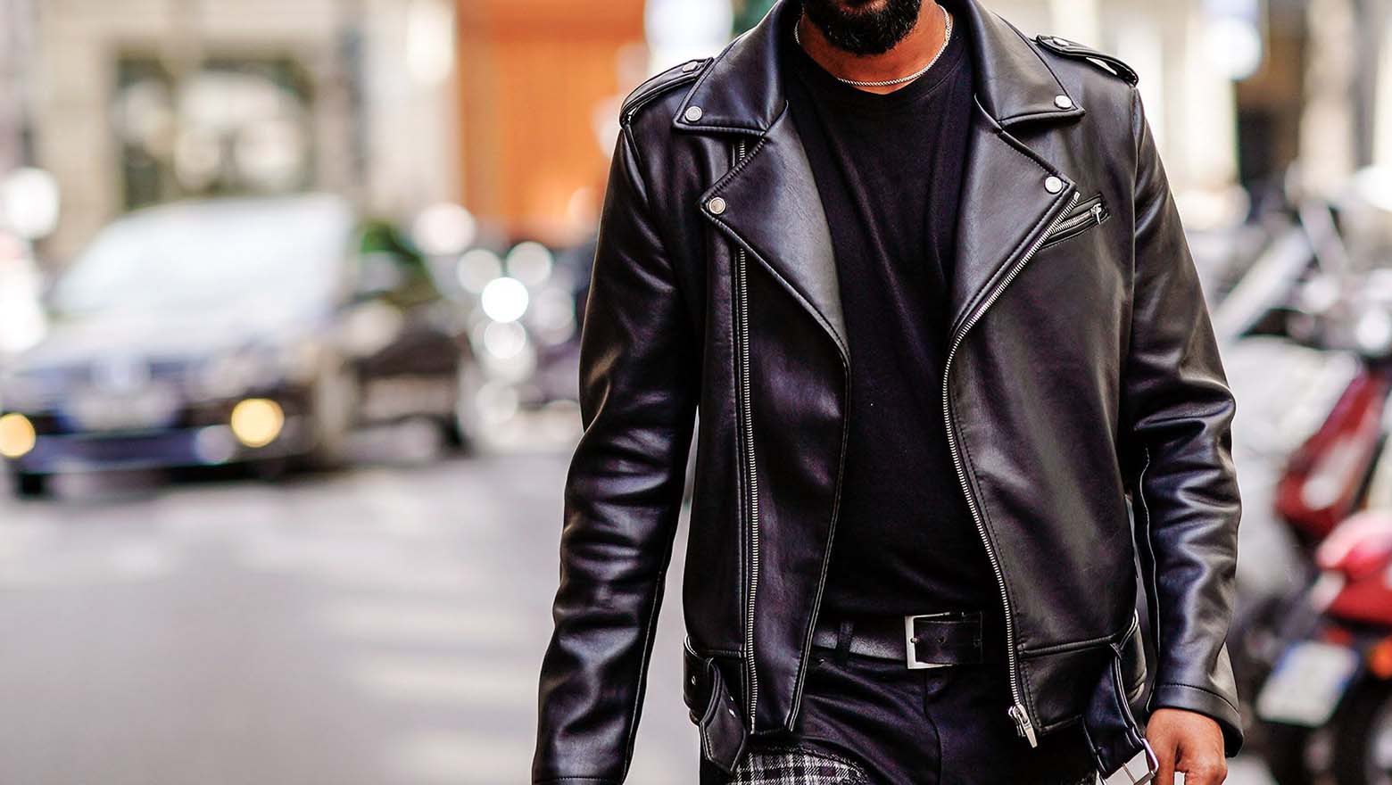 iron leather jacket