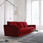 red sofa fashionable