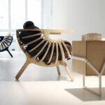 plywood armchair interior photos