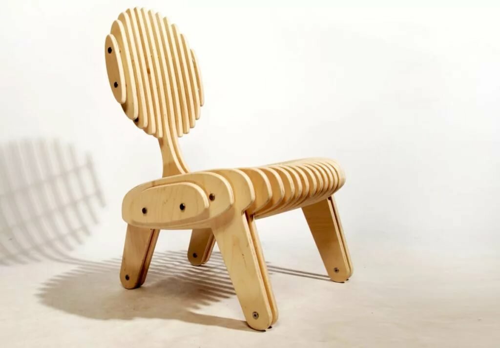 plywood armchair photo ideas