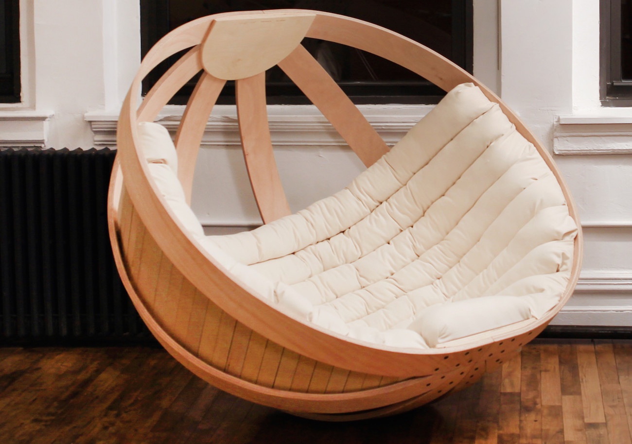 plywood armchair