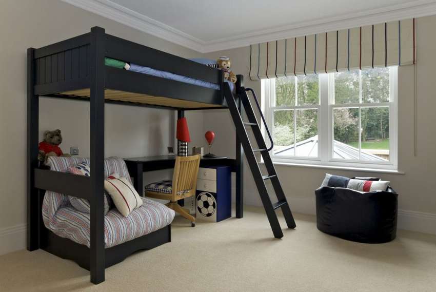 children's loft bed