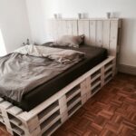 pallet bed interior photo