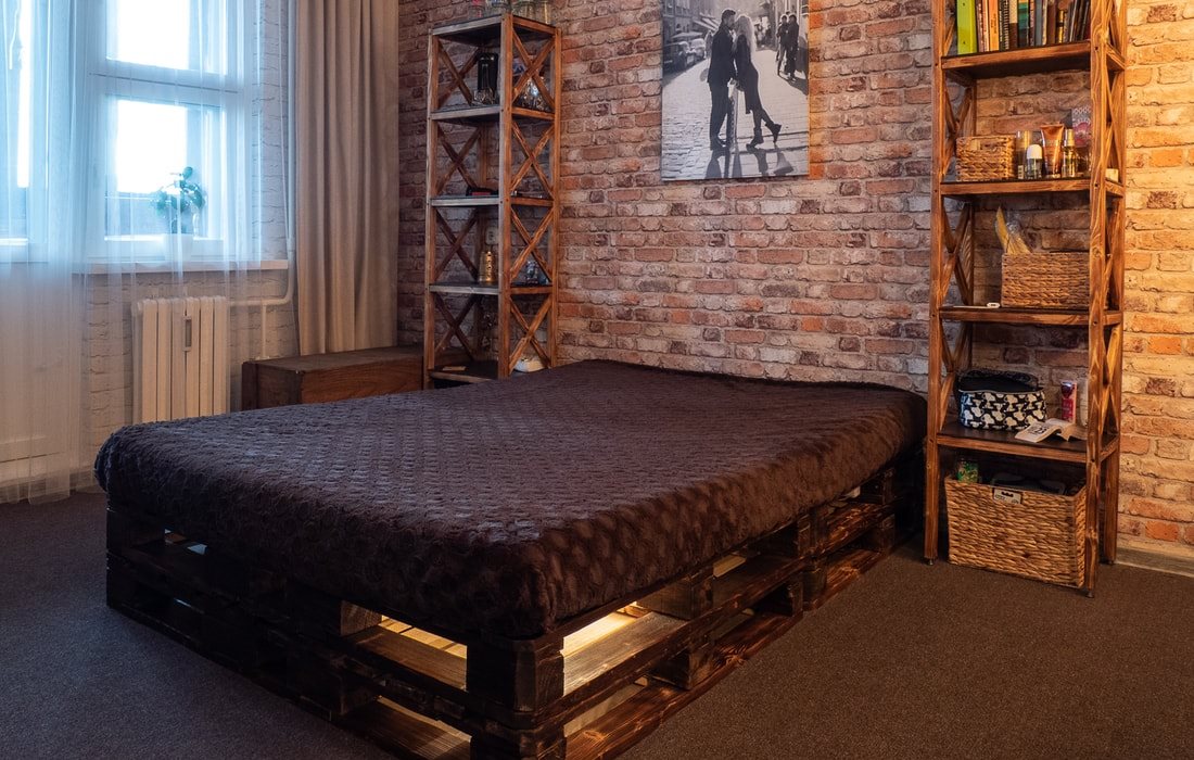 pallet bed loft