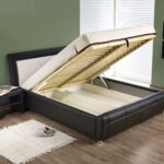 bed with lifting mechanism interior ideas