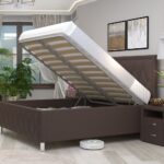 bed with lifting mechanism photo interior