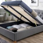 bed with lifting mechanism types of decoration