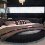 round bed dark