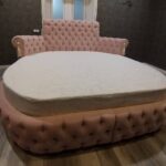 mattress on a round bed