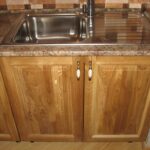 sink with mdf cabinet