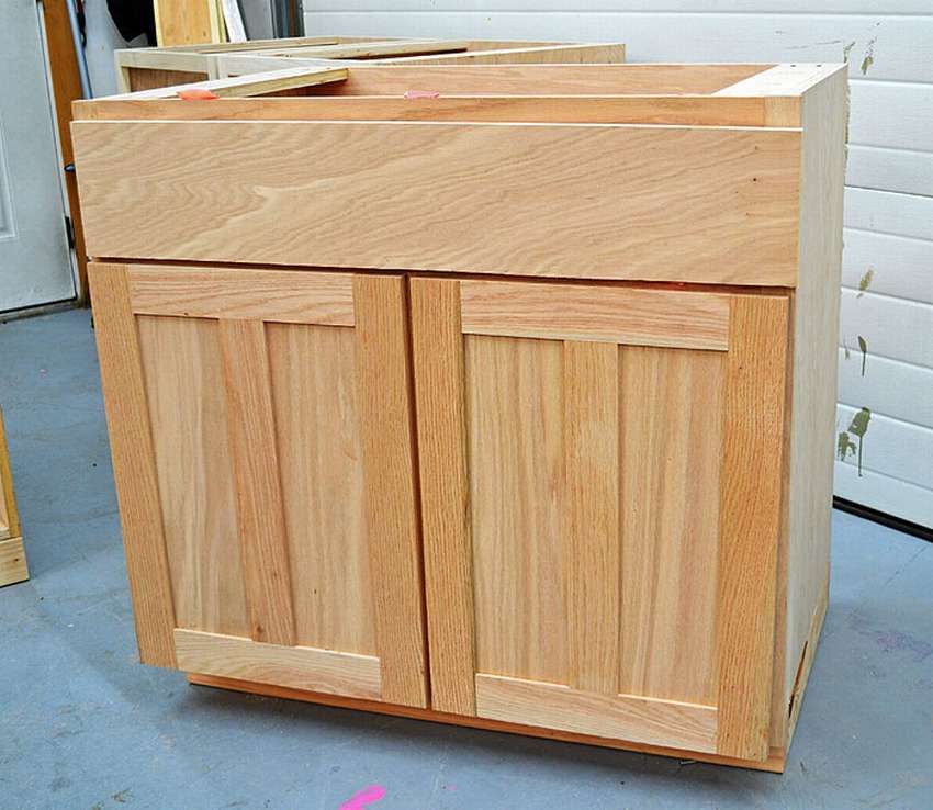 do-it-yourself kitchen cabinet