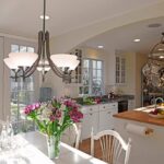 lamp over kitchen table decor ideas