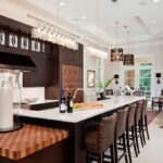 lamp over the kitchen table photo interior