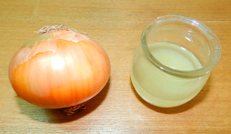 onion juice