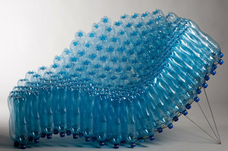 furniture from plastic bottles ideas photo