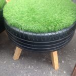 furniture from tires and tires photo