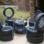 furniture made of tires and tires types of ideas