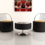 furniture from tires and tires decor options