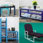 furniture made of pipes photo types