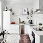 furniture set in the kitchen interior photo